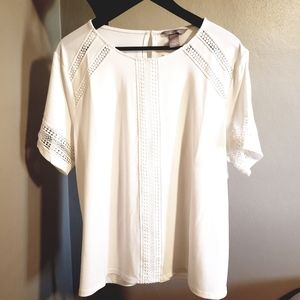 NWT H&M Eyelet Detail Blouse